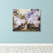 Toile L'apothéose de George Washington - Science (Insitu (Plancher de Bois))