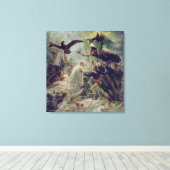 Toile L'apothéose des héros français (Insitu (Plancher de Bois))