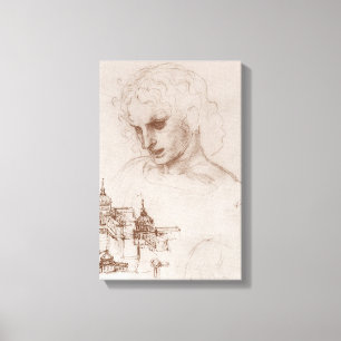 Toile L'apôtre de Léonard de Vinci au château des Sforza