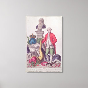 Toile L'appel de Jacques Necker le 16 juillet 1789