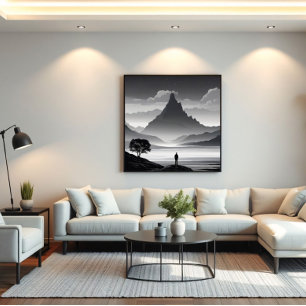 Toile L'Appel de la Montagne