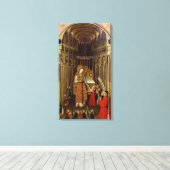 Toile L'appel de la Vierge (Insitu (Plancher de Bois))