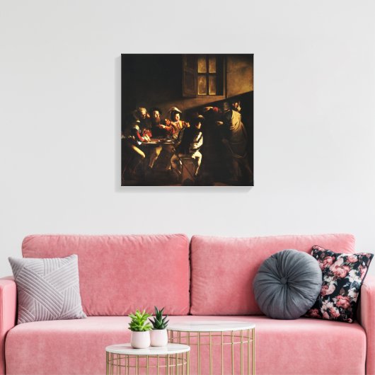 Toile L'appel de saint Matthieu (Insitu(Salon))