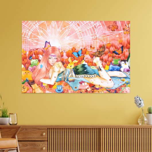 Toile L'après-midi (Insitu(Salon))