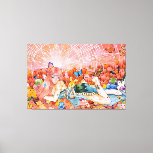 Toile L'après-midi (Recto)