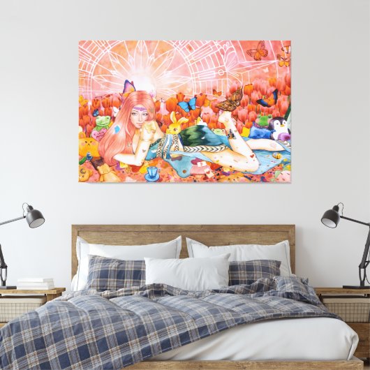 Toile L'après-midi (Insitu(Chambre))