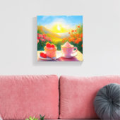 Toile L'après-midi le plus doux du jour (Insitu(Salon))