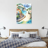 Toile L'aquarelle de Rio de Janeiro (Insitu(Chambre))