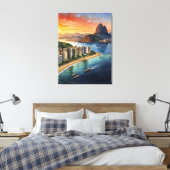 Toile L'aquarelle de Rio de Janeiro (Insitu(Chambre))