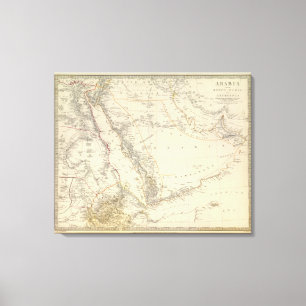 Toile L'Arabie, Egypte, Nubia, Abyssinia 2