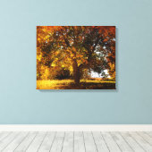 Toile L'arbre d'automne (Insitu (Plancher de Bois))
