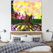 Toile L'Arbre de l'Esprit (Insitu(Chambre))