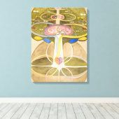 Toile L'arbre du savoir par Hilma af Klint (Insitu (Plancher de Bois))