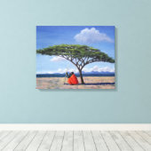 Toile L'arbre ombragé 1992 (Insitu (Plancher de Bois))