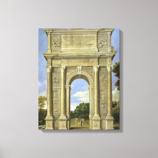 Toile L'arc du triomphe (Recto)
