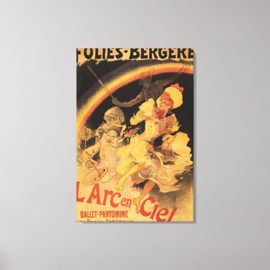 Toile L'Arc-en-Ciel Ballet at Folies-Bergeren (Recto)