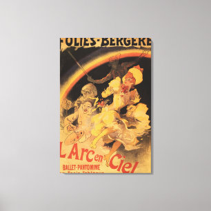 Toile L'Arc-en-Ciel Ballet at Folies-Bergeren