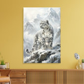 Toile L'Archétype du Protecteur du Léopard des Neiges (Insitu(Salon))