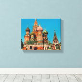 Toile L'architecture russe du Carré rouge de Moscou Basi (Insitu (Plancher de Bois))