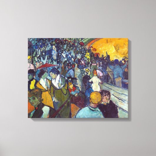 Toile L'arène d'Arles | Van Gogh | (Recto)