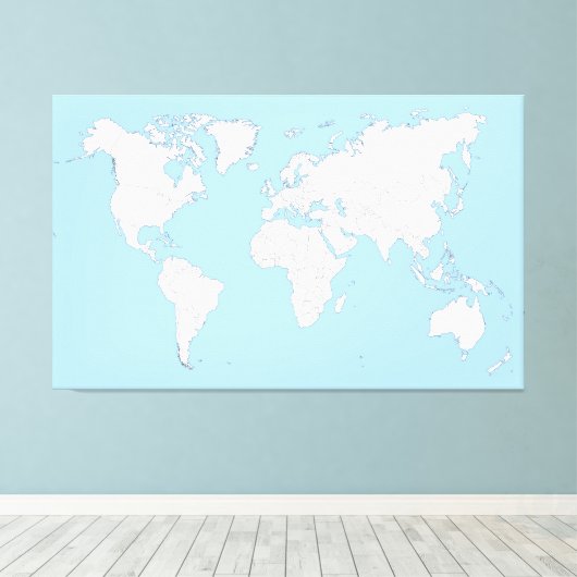 Toile Large map of the world (Insitu (Plancher de Bois))