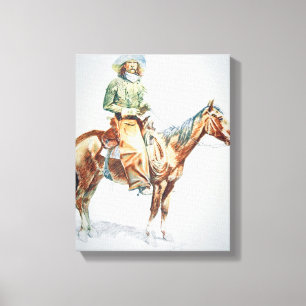 Toile L'Arizona Cowboy, 1901 (crayon sur le papier)