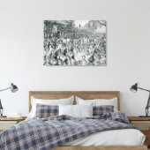 Toile L'armée continentale descend l'ancienne (Insitu(Chambre))