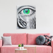 Toile Larmes pour une âme perdue (Insitu(Salon))