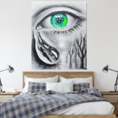 Toile Larmes pour une âme perdue (Insitu(Chambre))