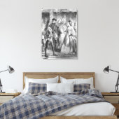 Toile L'arrestation de Caroline Matilda (Insitu(Chambre))