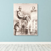 Toile L'arrestation de M. C.S. Parnell, député (Insitu (Plancher de Bois))