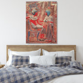 Toile L'arrière du trône de Toutankhamon (Insitu(Chambre))