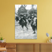 Toile L'arrivée de Stuyvesant à New Amsterdam (Insitu(Salon))