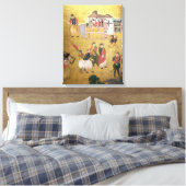 Toile L'arrivée des Portugais au Japon (Insitu(Chambre))