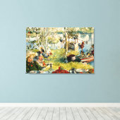 Toile Larsson - Cray Fishing (Insitu (Plancher de Bois))