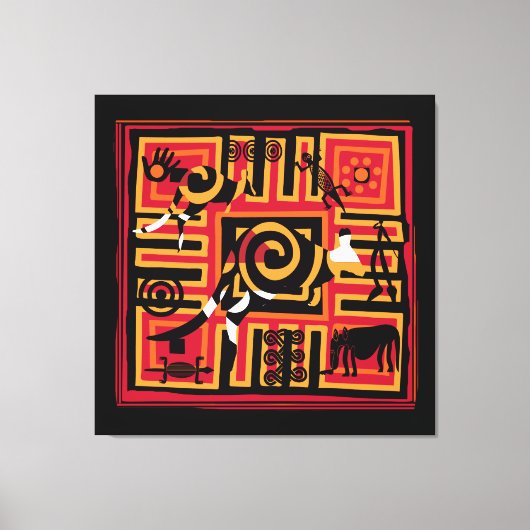 Toile L'art autochtone authentique (Recto)