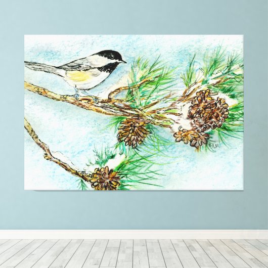 Toile L'art canvas du Maine (Insitu (Plancher de Bois))