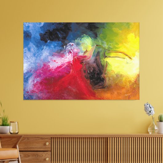 Toile L'art de la danse (Insitu(Salon))