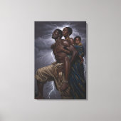 Toile L'art de la force familiale | Décor mural inspiran (Recto)