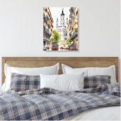 Toile L'art de l'aquarelle à Madrid (Insitu(Chambre))