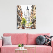 Toile L'art de l'aquarelle à Madrid (Insitu(Salon))