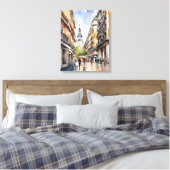 Toile L'art de l'aquarelle à Madrid (Insitu(Chambre))