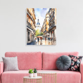 Toile L'art de l'aquarelle à Madrid (Insitu(Salon))