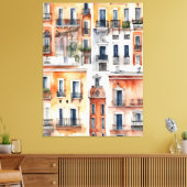 Toile L'art de l'aquarelle à Madrid (Insitu(Salon))