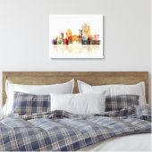 Toile L'art de l'aquarelle de Boston (Insitu(Chambre))