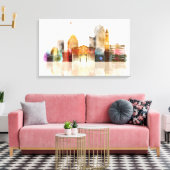 Toile L'art de l'aquarelle de Boston (Insitu(Salon))