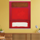 Toile L'art de Mark Rothko dans le style numérique 16 (Insitu(Salon))