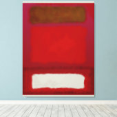 Toile L'art de Mark Rothko dans le style numérique 16 (Insitu (Plancher de Bois))