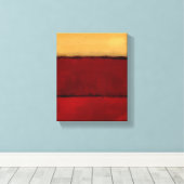 Toile L'art de Mark Rothko dans le style numérique 2 (Insitu (Plancher de Bois))