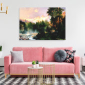 Toile L'art de Thomas Moran, Les Trois Tetons (Insitu(Salon))